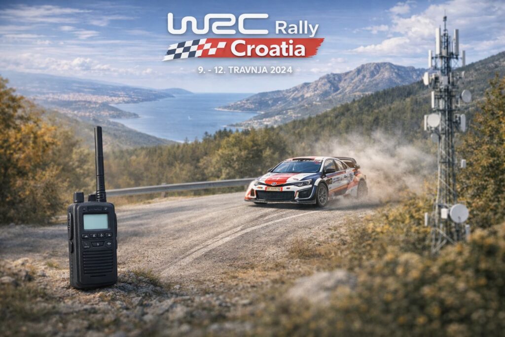 WRC rally Croatia 4g POC uređaji, komunikacija