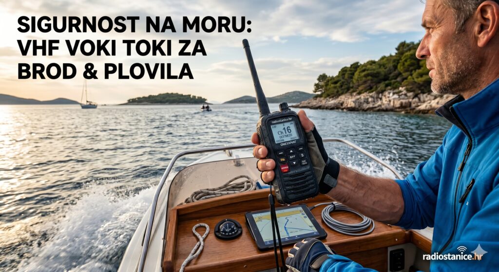 Walkie talkie za plovial i brod